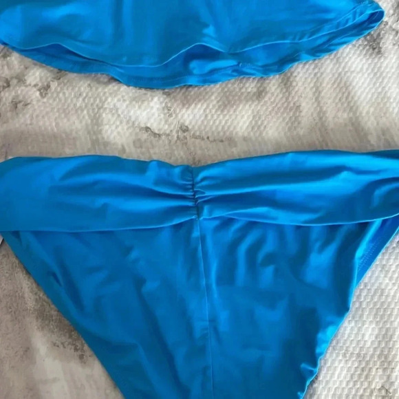 Jantzen Women's Solid Muse Tankini Top Bottom - Picture 11 of 13